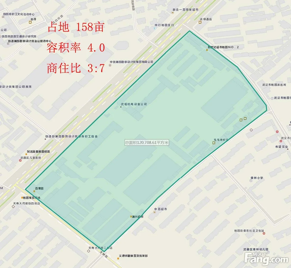 武汉市武昌区杨园住宅用地联合开发